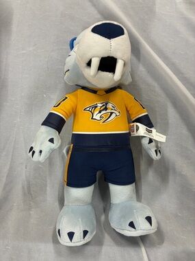 Gnash NHL Nashville Predators Plush Bleacher Creatures